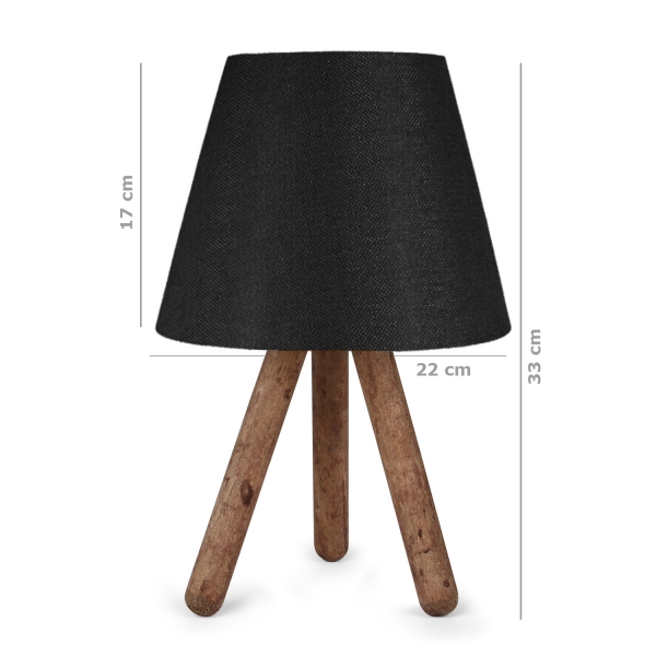 Homing Design Luce Three Legged Wooden Lampshade AYD-1156