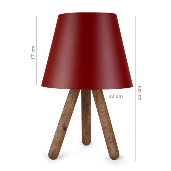 Homing Design Wooden Tripod Lampshade AYD-1222