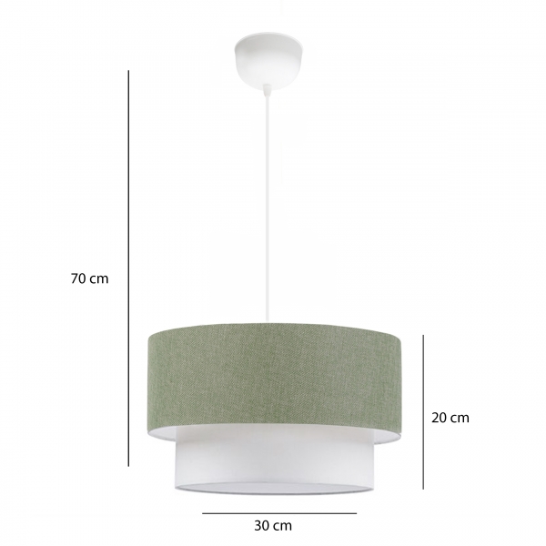 Homing Single Pendant Lamp Chandelier Khaki AYD-1245