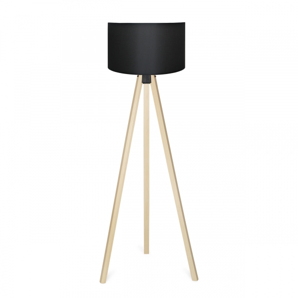 Homing Practical Wooden Tripod Floor Lamp AYD-1521