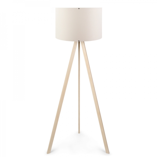 Homing Practical Wooden Tripod Floor Lamp AYD-1524