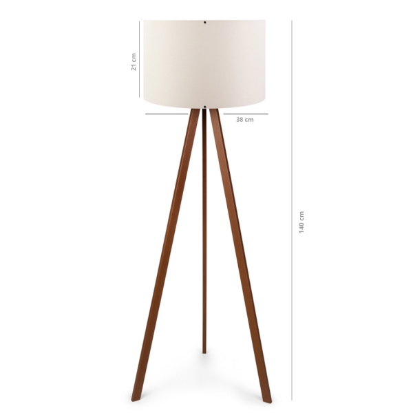 Homing Practical Wooden Three-Legged Floor Lamp AYD-1527