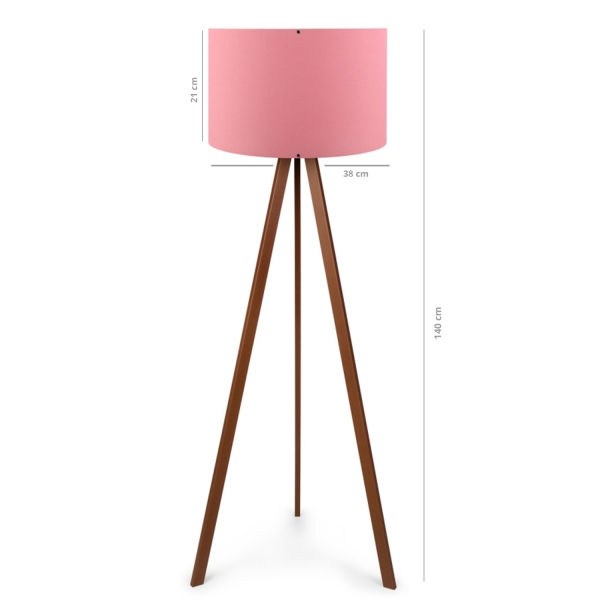 Homing Practical Wooden Tripod Floor Lamp AYD-1530