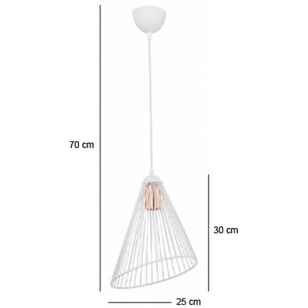 Homing Lila Metal Pendant AYD-2199