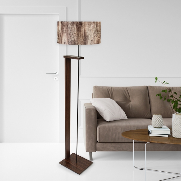 Homing Pi Wooden Body Floor Lamp AYD-2461