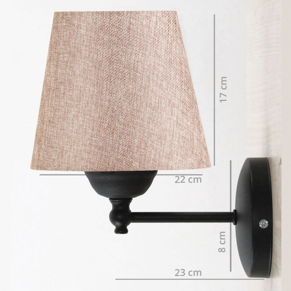 Homing Viva Sconce Dried Rose AYD-2534