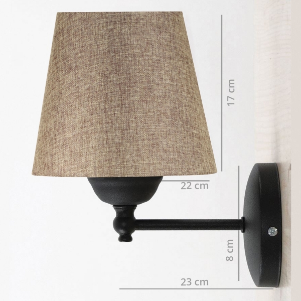 Homing Viva Sconce Sand Beige AYD-2536