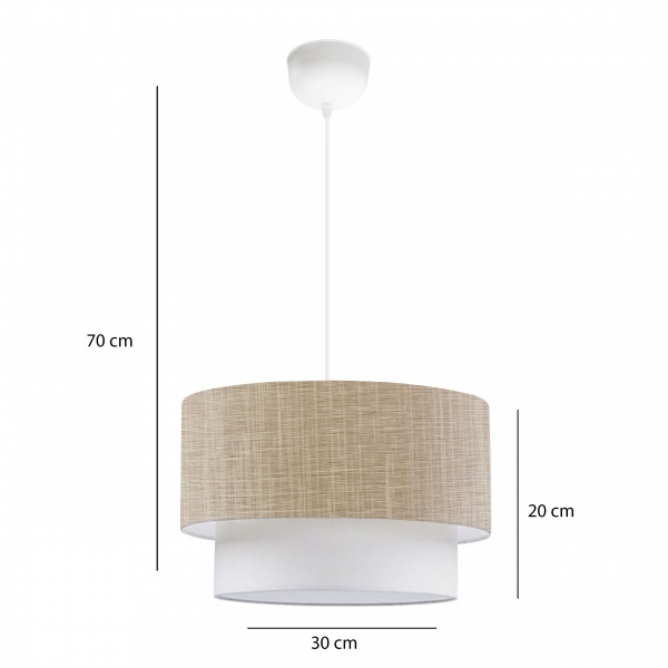 Homing  Pendant Lamp Chandelier Beige AYD-2564