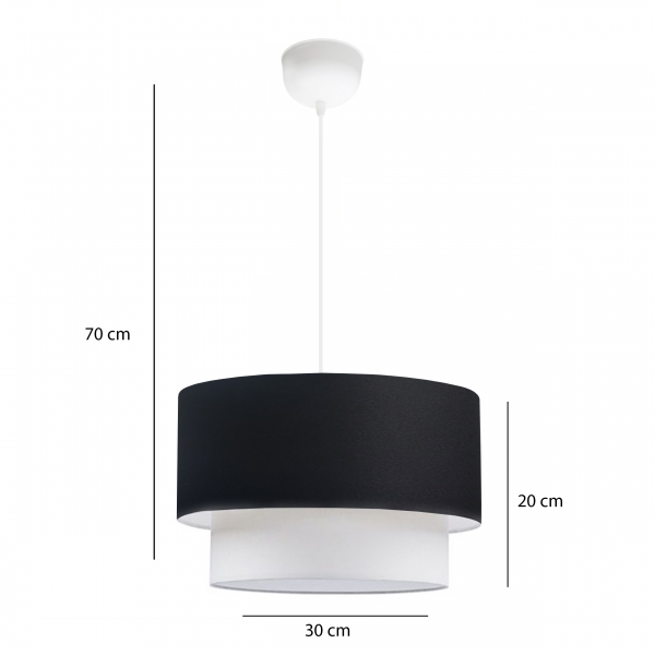 Homing Pendant Lamp Chandelier Black AYD-2565