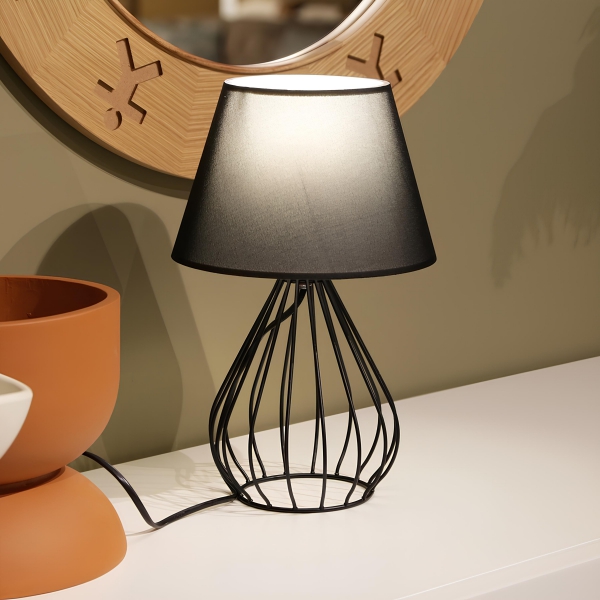 Homing Metal Body Lampshade Black AYD-2583