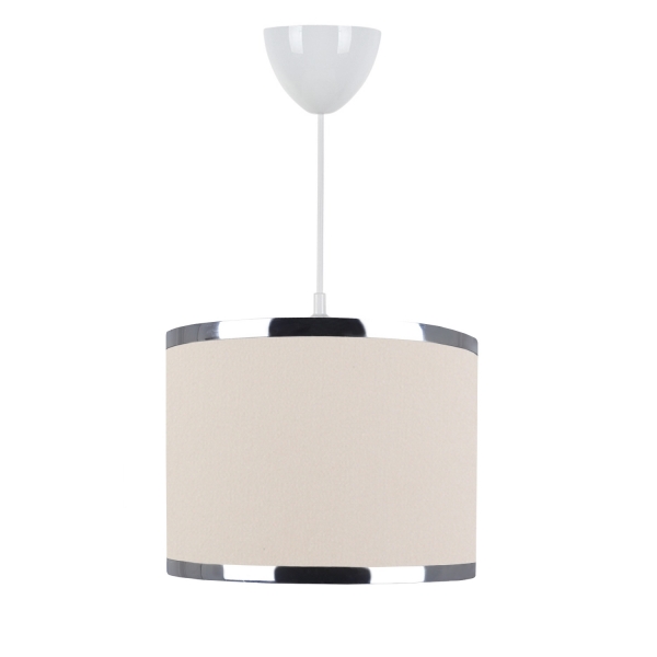 Homing Pendant Lamp Chandelier Cream Fabric AYD-2595