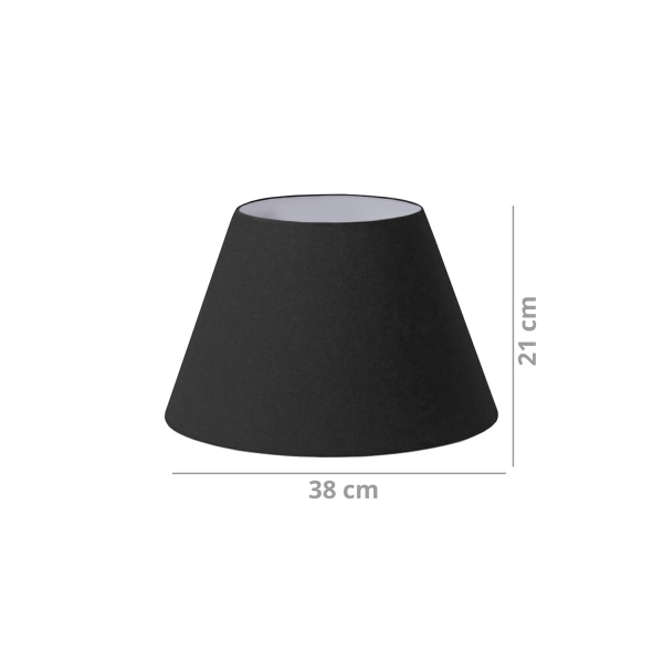 Homing Practical Black Fabric Floor Lamp Head AYD-2633