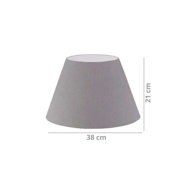 Homing Practical Anthracite Gray Fabric Floor Lamp Head AYD-2644