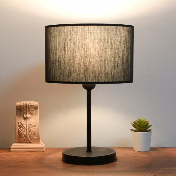 Homing Black Fabric Metal Body Lampshade AYD-2850