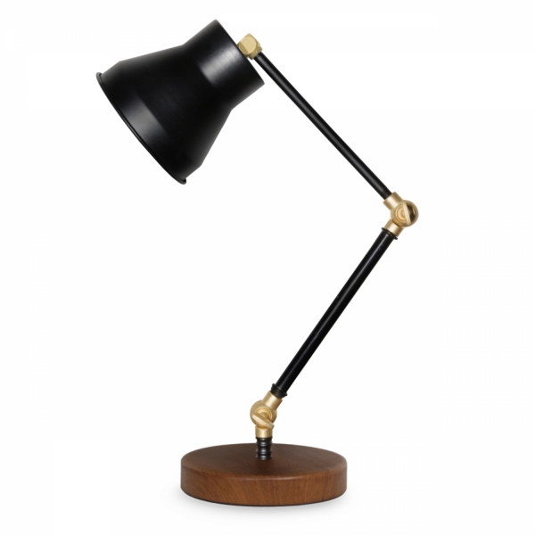 Homing Old Study Table Lamp No:2 Black AYD-2868