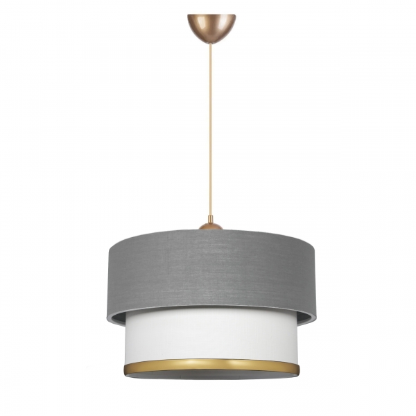 Homing Venus Gray White Chrome Detailed Pendant Lamp AYD-2877