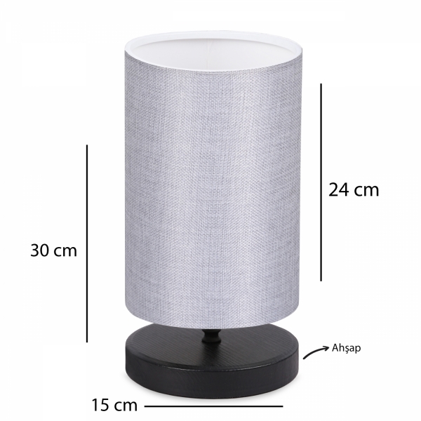 Homing Gray Fabric Modern Lampshade AYD-2898