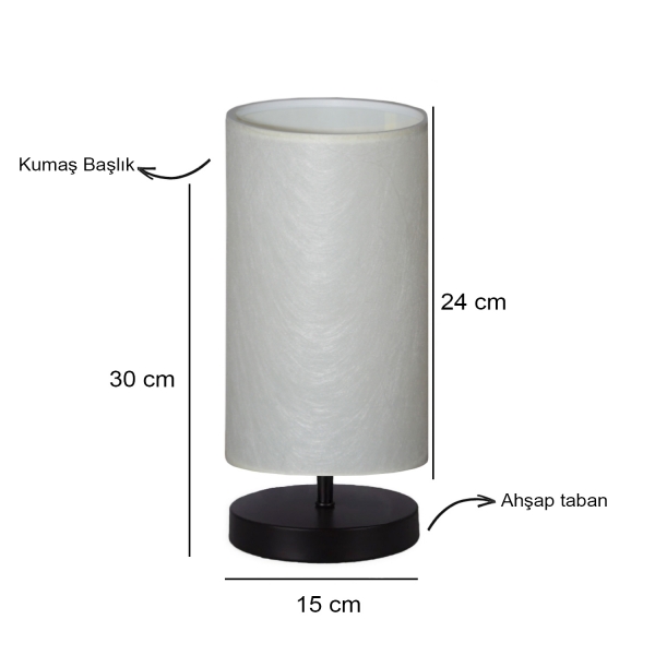 Homing Cream White Fabric Modern Lampshade AYD-2899