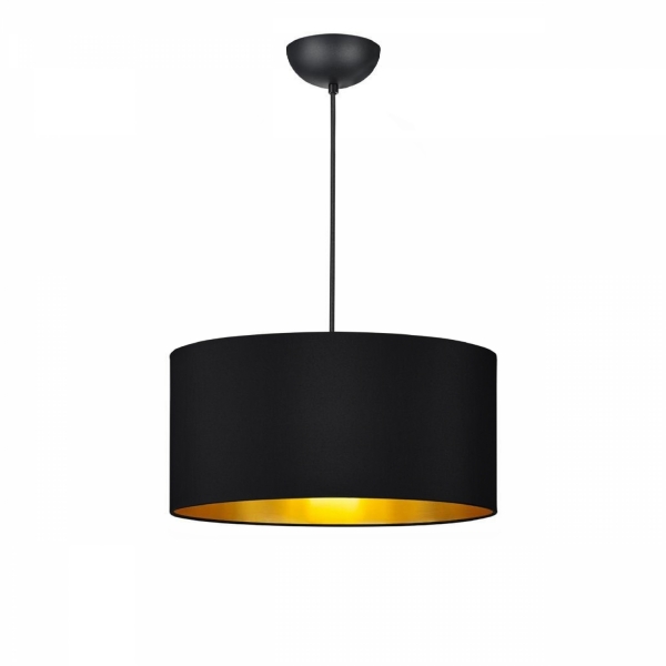 Homing Exclusive Black Fabric 38 cm Chandelier AYD-2907