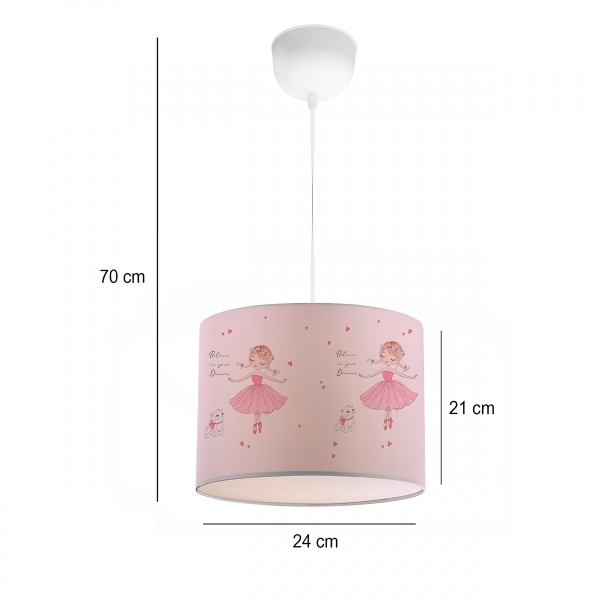 Homing Kids Fabric Children's Room Pendant AYD-2920