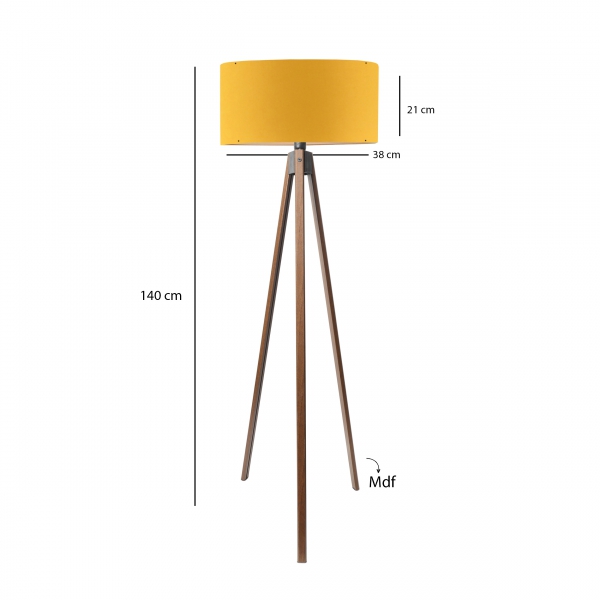 Homing Tripod Fabric Head Floor Lamp AYD-2936