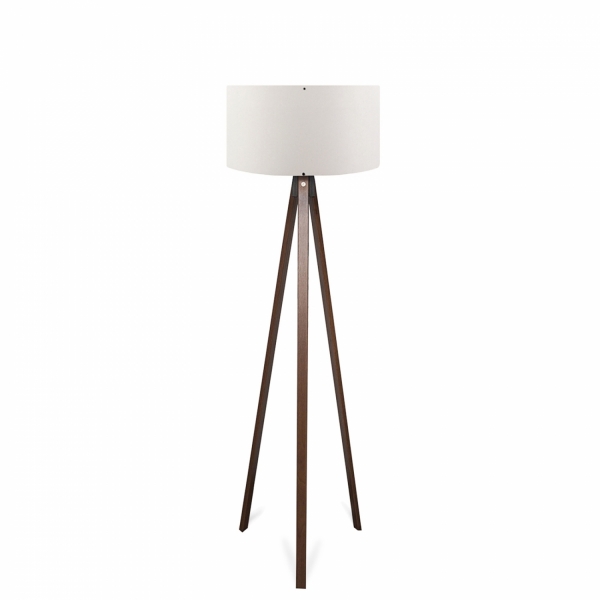 Homing Tripod White Fabric Head Floor Lamp AYD-2945