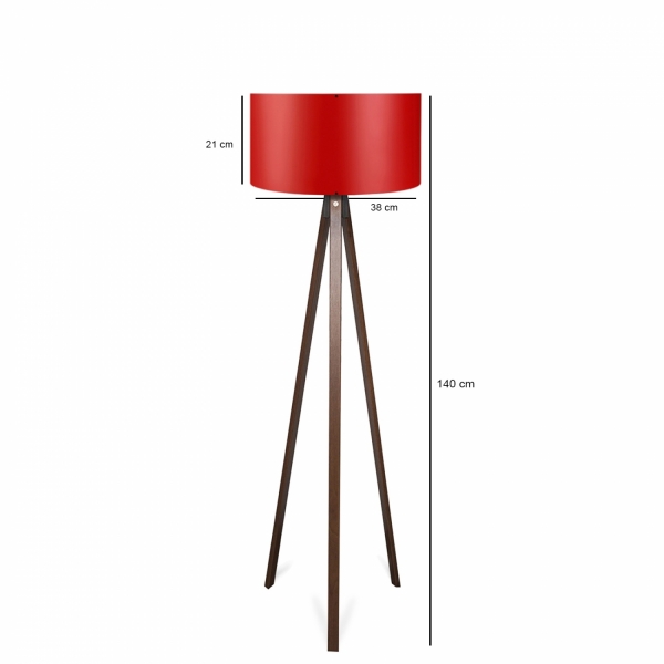 Homing Tripod Red Cap Floor Lamp AYD-2952