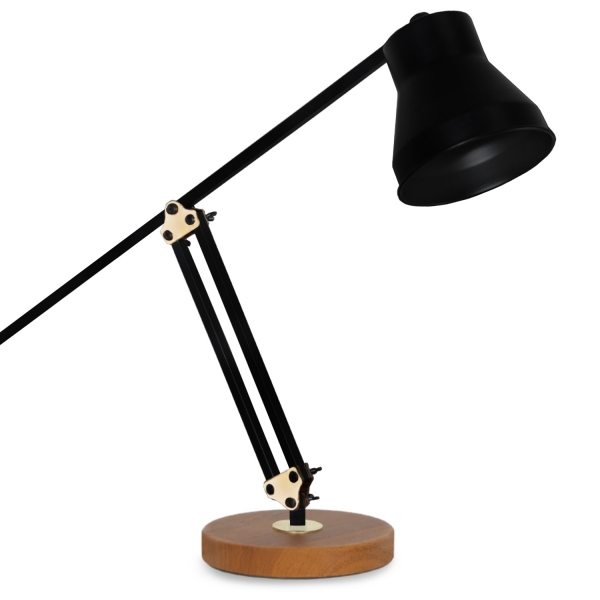 Homing Old Study Table Lamp No:4 Black AYD-2960