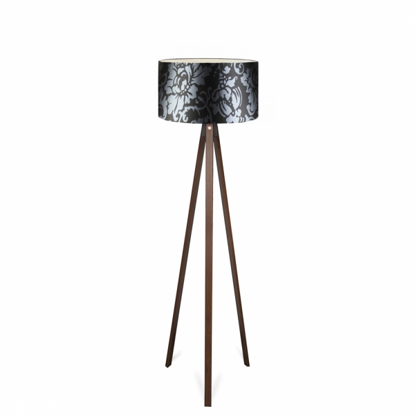 Homing Pattern Floor Lamp - Black Flower AYD-2962