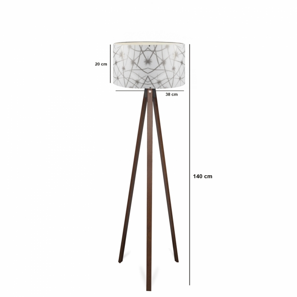 Homing Tripod Patterned Floor Lamp AYD-2966