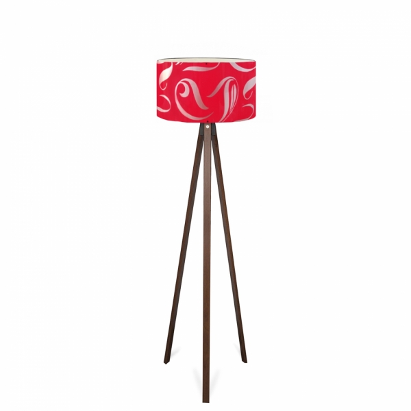 Homing Tripod Red Pattern Head Floor Lamp AYD-2970