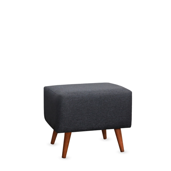 Homing Vinde Modern Pouf Anthracite Grey SEH-4563