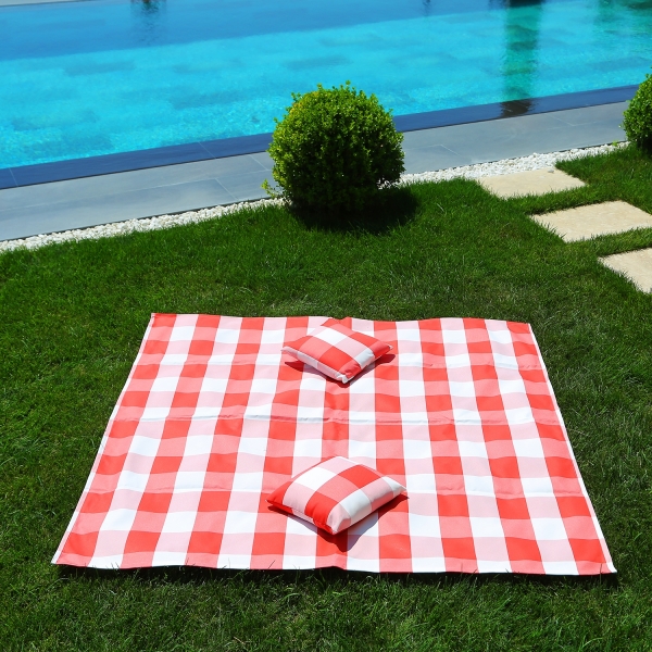 Homing Padded Beach and Picnic Cover 140 x 140 cm HMY-6216