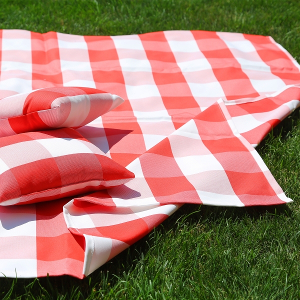 Homing Padded Beach and Picnic Cover 140 x 140 cm HMY-6216