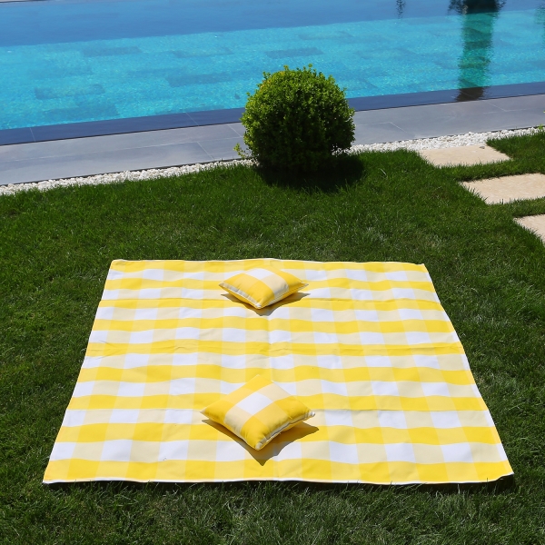 Homing Padded Beach and Picnic Cover 140 x 140 cm HMY-6217