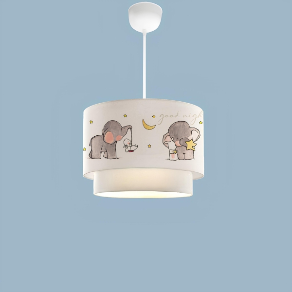 Homing Kids Fabric Cake Pendant Light Children's Room AYD-2994