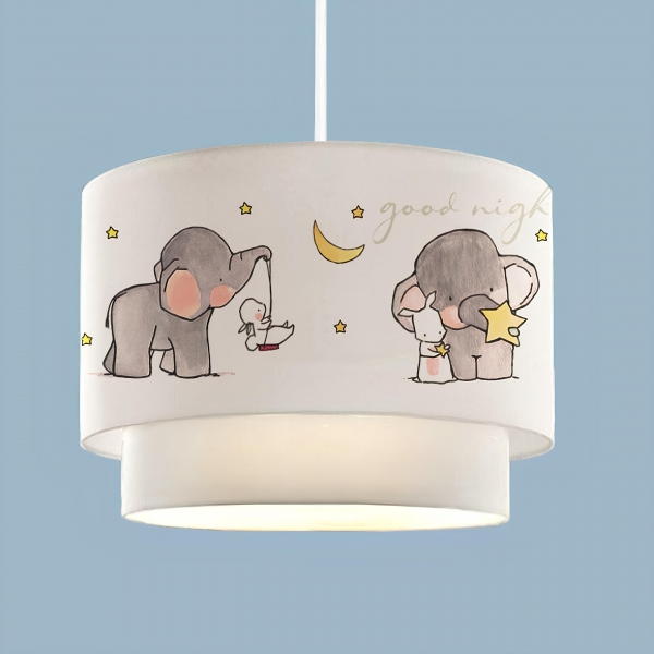 Homing Kids Fabric Cake Pendant Light Children's Room AYD-2994