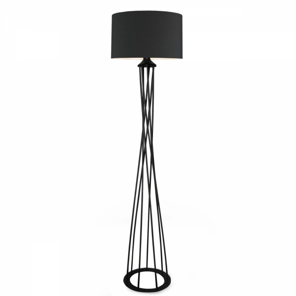 Homing Dora Anthracite Metal Floor Lamp AYD-3019