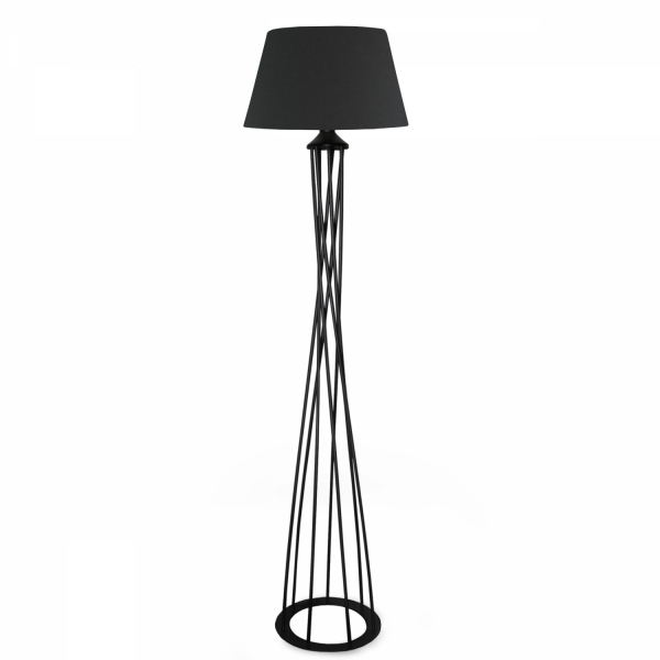 Homing Dora Anthracite Conical Head Metal Floor Lamp AYD-3023