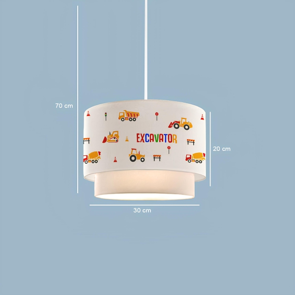 Homing Kids Fabric Children's Room Pendant Lamp AYD-3030