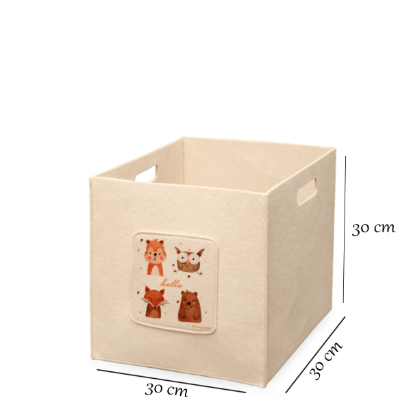 Homing Çok Amaçlı Keçe Organizer Sepet // 30x30x30 cm HMY-6255