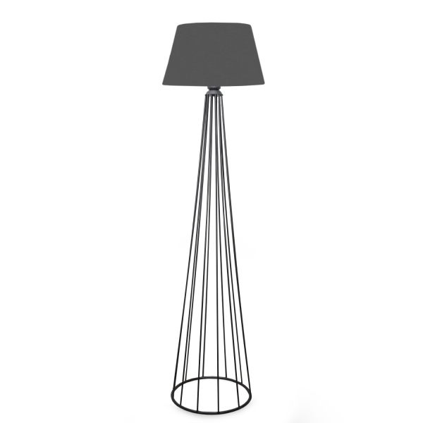 Homing Ardenia Anthracite Conical Head Metal Floor Lamp AYD-3040