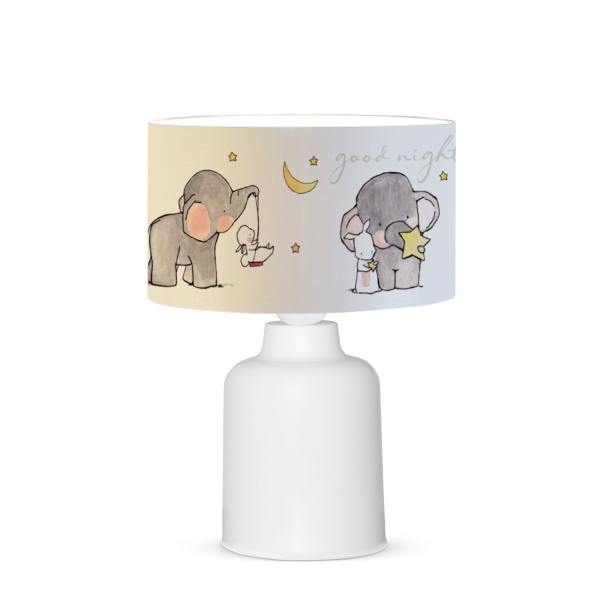 Homing Fabric Elephant Patterned Kids Room Lampshade AYD-3049