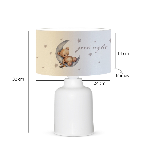 Homing Fabric Printed Kids Room Lampshade AYD-3051