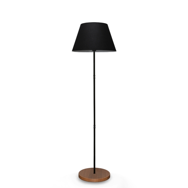 Homing Metal Body Wooden Leg Floor Lamp AYD-3063