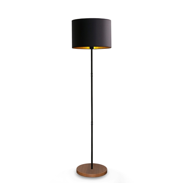 Homing Metal Body Wooden Leg Floor Lamp- 28' AYD-3079