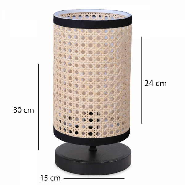 Homing Exclusive Perru Rattan Knitted Design Lampshade AYD-3117