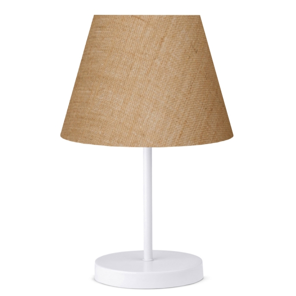 Homing Jute Fabric White Body Lampshade AYD-3120