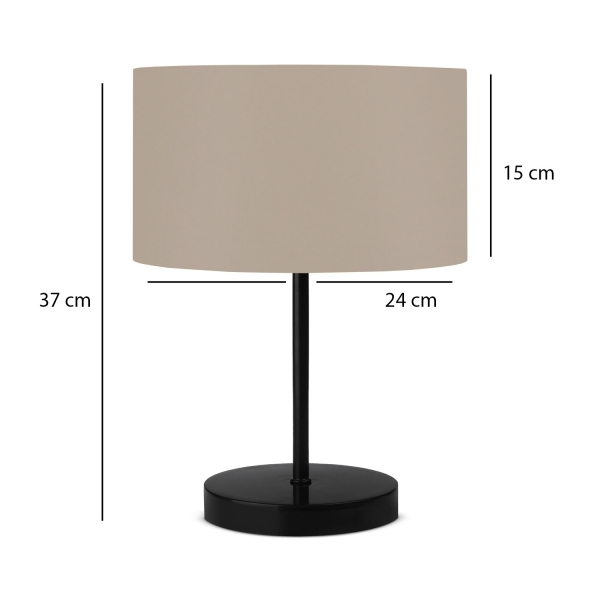 Homing Mink Fabric Metal Body Lampshade AYD-3166