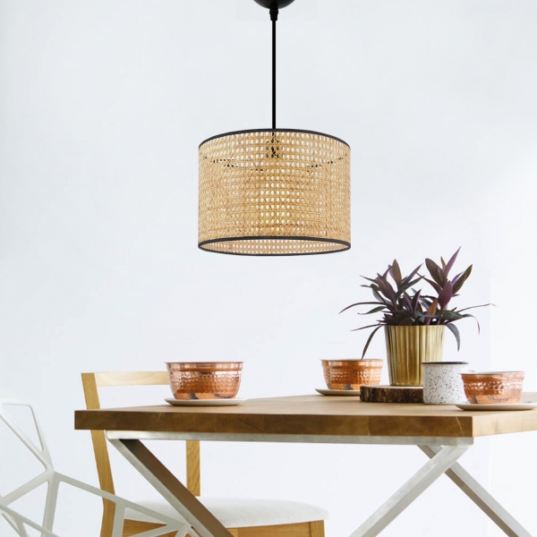 Homing Exclusive Rattan Hazeran Pendant Lamp 28' AYD-3277